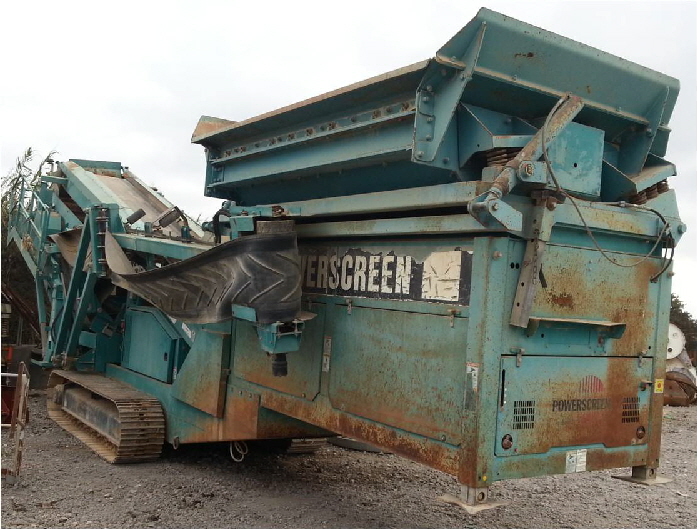 POWERSCREEN 1400 2 tages