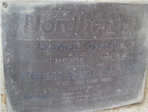 BERGEAUD Gyradisc 36